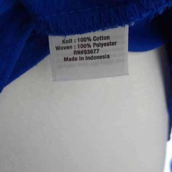 NWOT A.N.A High Low Blue Long Sleeve Sheer Back Top - Picture 9 of 10